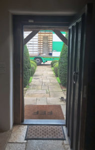 Moving House Moving Truck Outside Front Door, Armishaws Removals