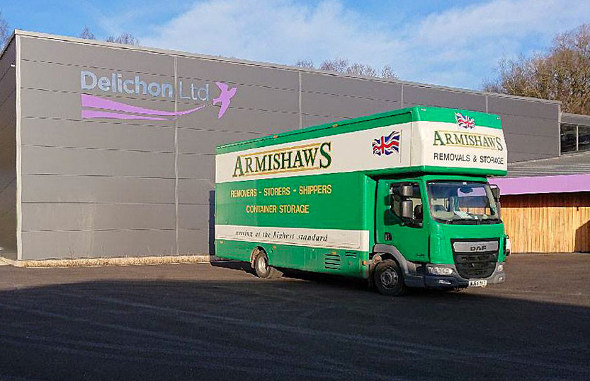 Armishaws Commercial Removals, Office Moving Truck