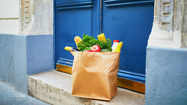 fruit on the doorstep