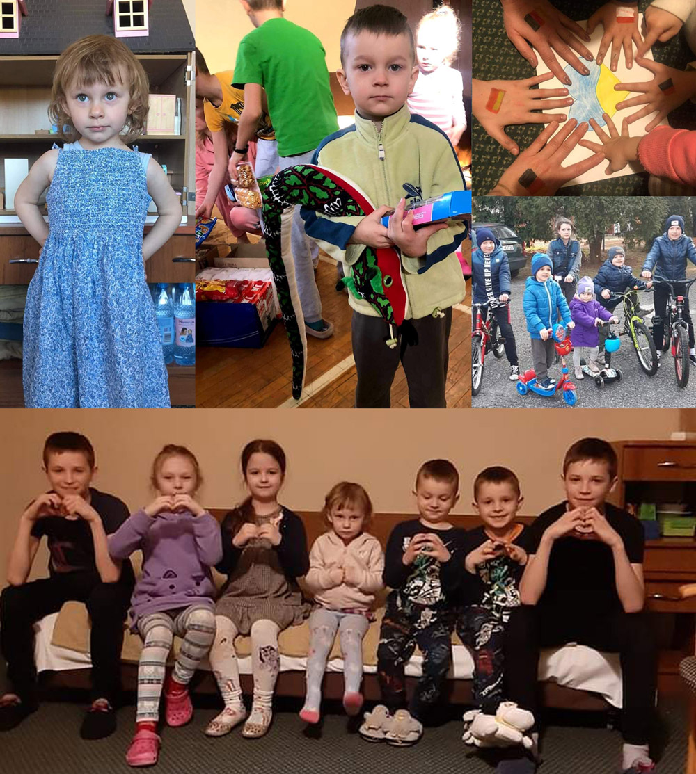 Armishaws Ukraine Appeal, Happy Kids receive aid