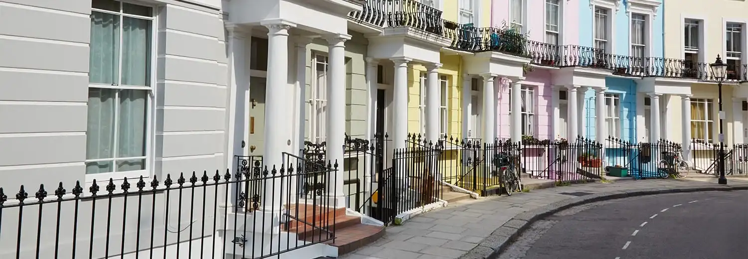 Houses on London Street