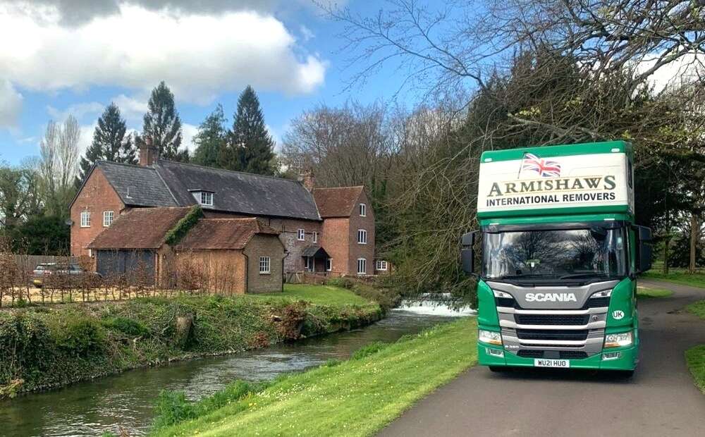 Removals Truck in New Forest