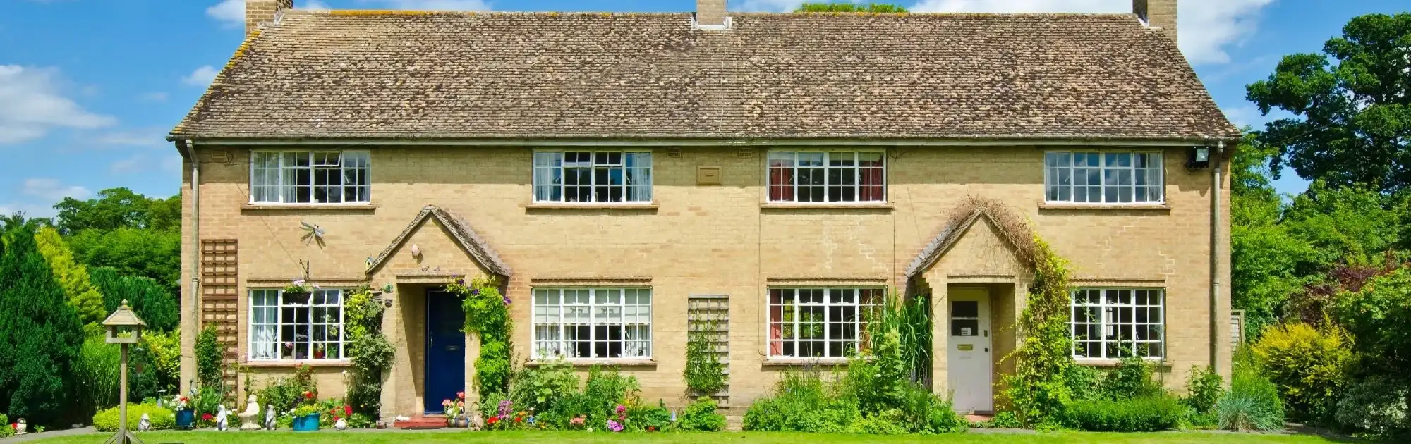 Two Houses - Exterior