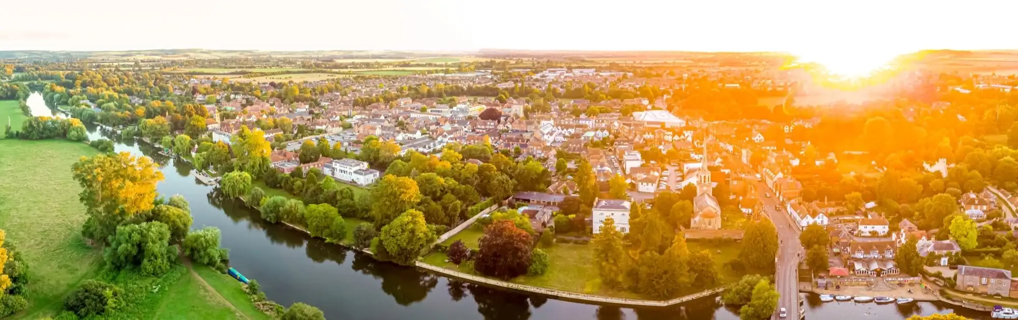 Abingdon Aerial View