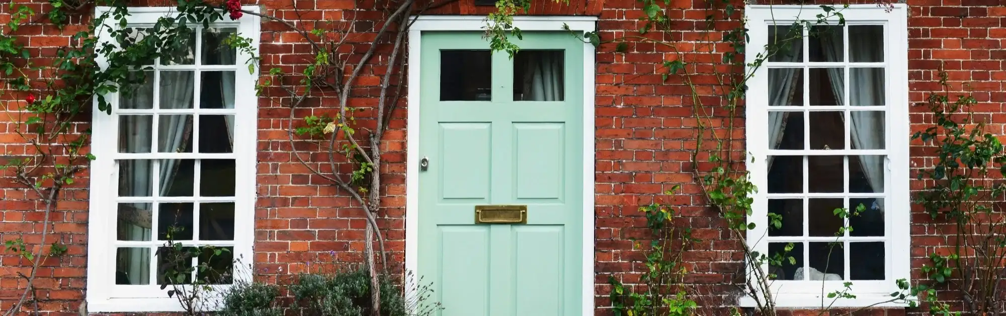 Mint Green Door