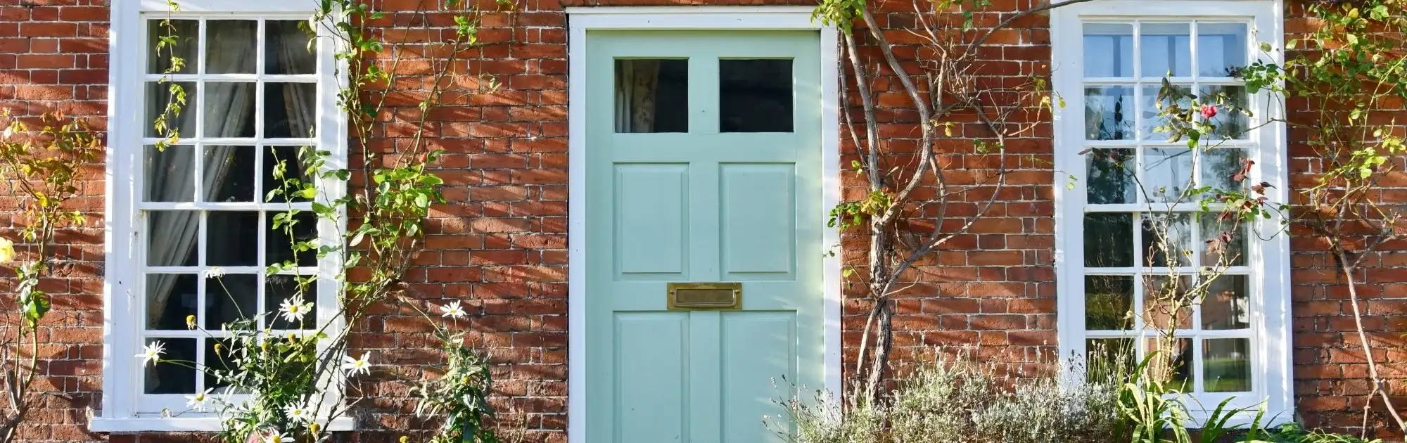 Mint Green Door