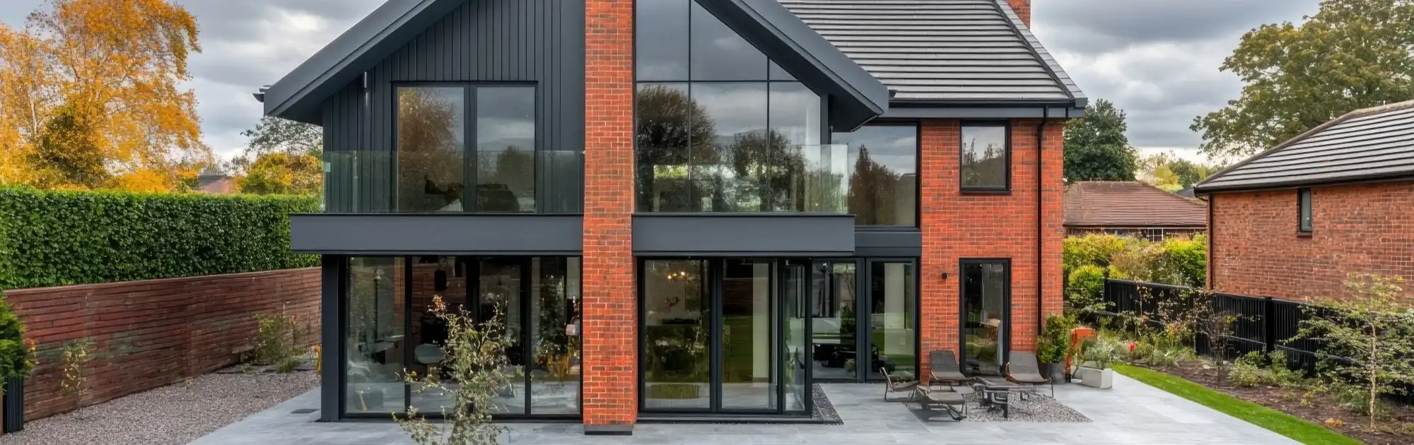 Glass Fronted House - Exterior